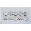 Image 1 : TEN 1945 CANADA VICTORY NICKELS