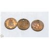 Image 1 : THREE 1953 QUEENS CORONATION MEDALLIONS