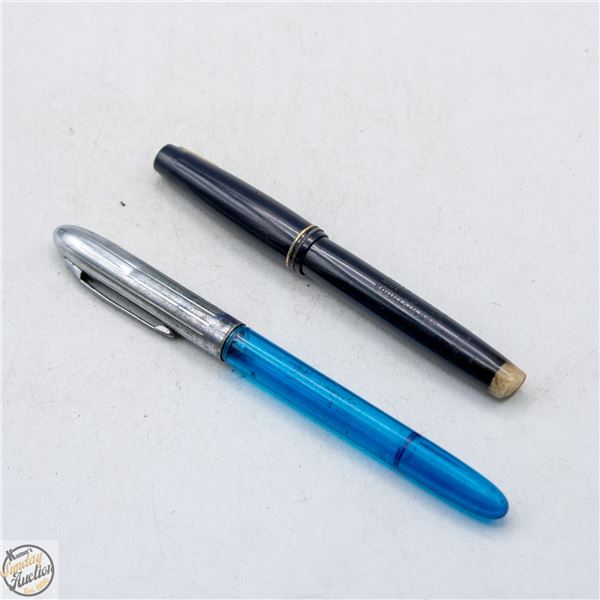 PAIR ANTIQUE FOUNTAIN PENS UNTESTED