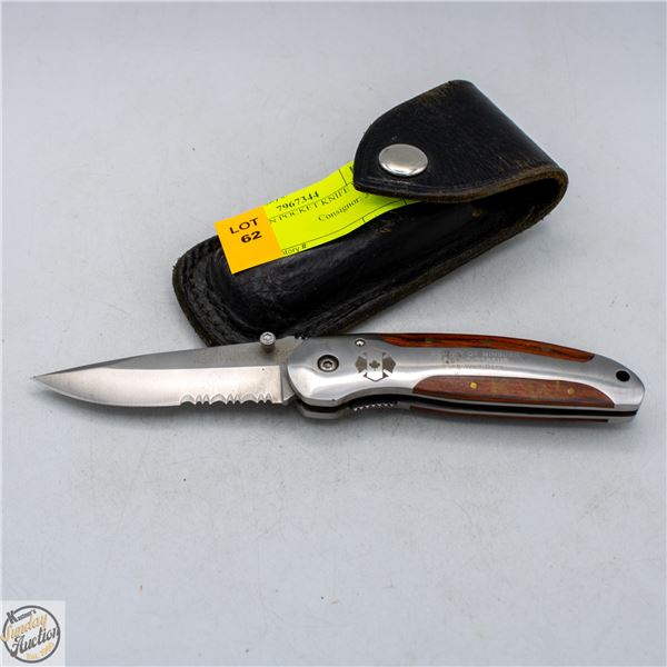 CASSELMAN POCKET KNIFE W SHEATH