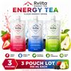 Image 1 : 3 RVIITA ASSORTED ENERGY TEA 355ML BB 07/26
