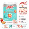Image 1 : ALANI NU JUICY PEACH PRE-WORKOUT 30 SERV BB 06/26