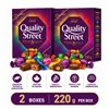 Image 1 : 2 NESTLE QUALITY STREET BOXES 220G BB 05/26