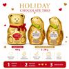 Image 1 : LINDOR TEDDY & 2 ROCHER BUNNIES 240G BB 06/26