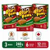Image 1 : 3 DARE BEAR PAWS GINGERBREAD 240G BB 08/26