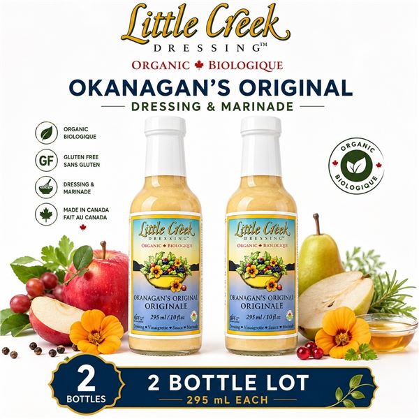 2 LITTLE CREEK OKANAGAN ORIGINAL DRESSING BB