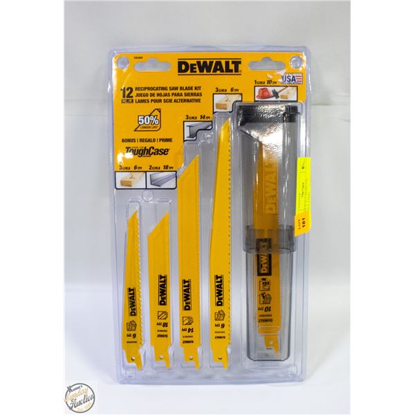 NEW DEWALT BI-METAL RECIPROCATING