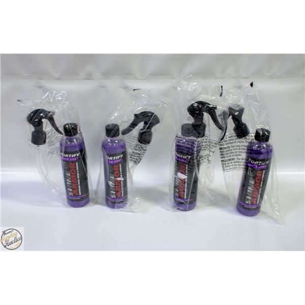 SEALED (X4) SHINE ARMOR QUICK