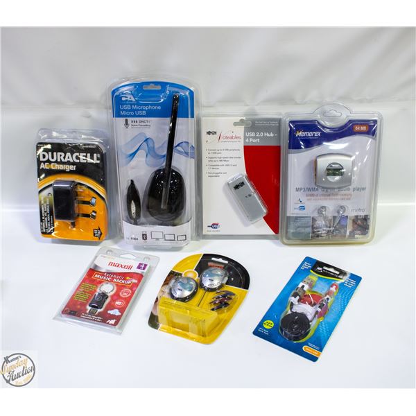 NEW 7 ASSORTMENT ELECTRONICS