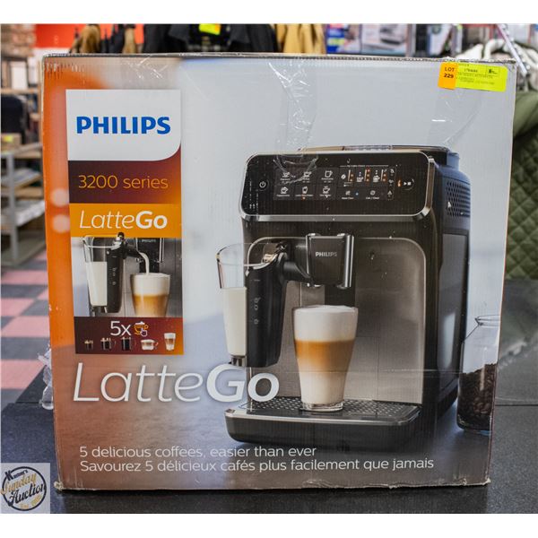 PHILIPS 3200 SERIES AUTOMATIC COFFEE & ESPRESSO