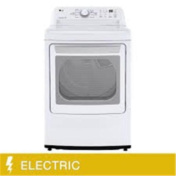 BRAND NEW LG ELECTRIC DRYER WITH SENSOR TECHNOLOGY
