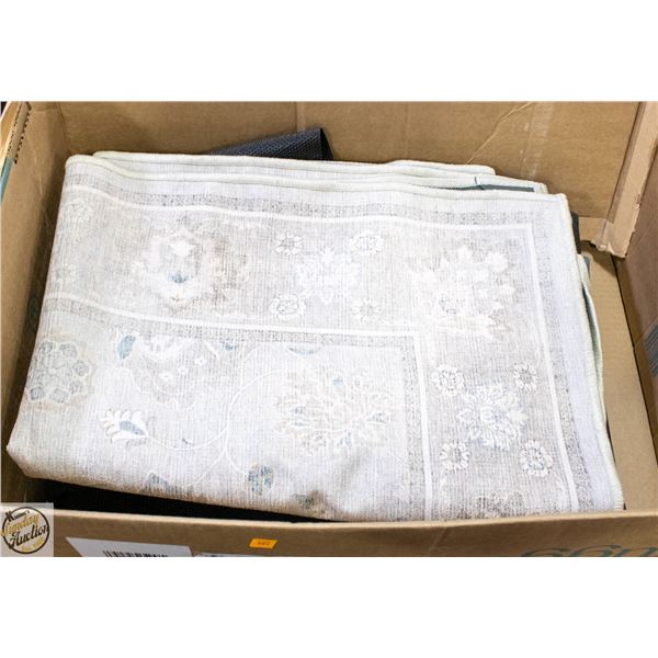 NEW 5' X 7' IVORY PEARL COLOUR AREA CARPET