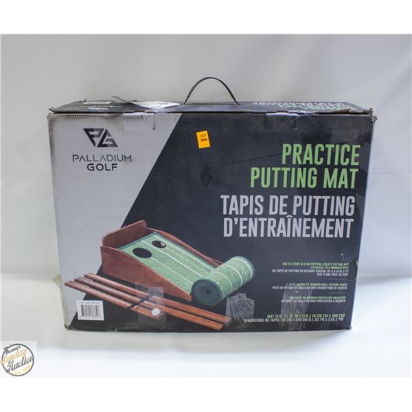 NEW PRACTICE PUTTING MAT