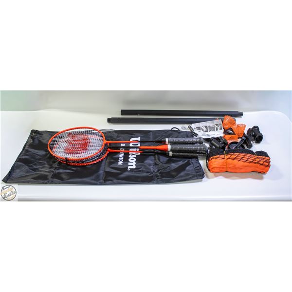 WILSON BADMONTON RACKET SET