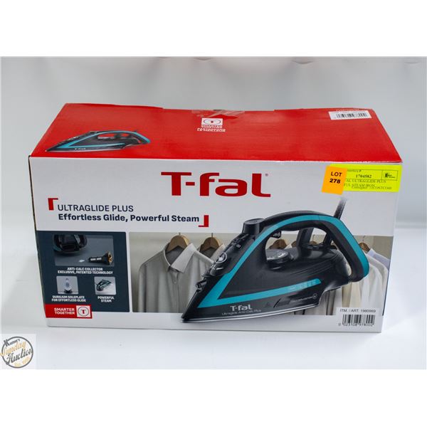 NEW T-FAL ULTRAGLIDE PLUS POWERFUL STEAM IRON