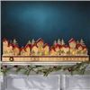 Image 1 : NEW HOLIDAY WOODEN VILLAGE LED ADVENT CALENDAR 30"