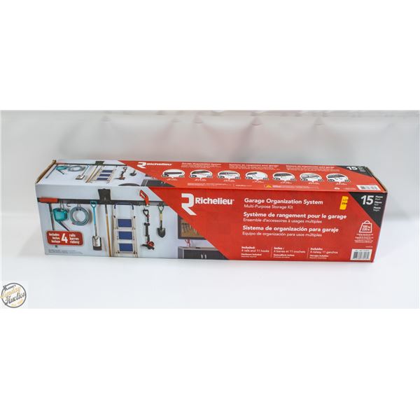 RICHELIEU GARAGE ORGANIZATION SYSTEM MULTI-PURPOSE
