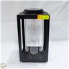 Image 1 : NEW SOLAR RECHARGEABLE GLASS OUTDOOR LANTERN
