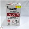 Image 1 : 2 PACK KIRKLAND FULL SYNTHETIC SAE 0W-20 MOTOR OIL