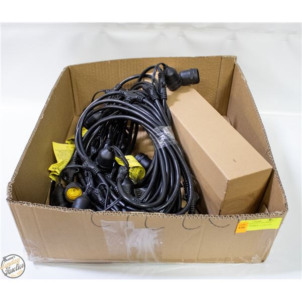 NEW REPACKED FEIT LED STRING LIGHTS - 24 BULBS X