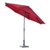 Image 1 : BRAND NEW SUNVILLA ROUND MARKET UMBRELLA RED