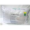 Image 1 : 2 PACK OF CALVIN KLEIN FIBERFILL PILLOWS KING SIZE