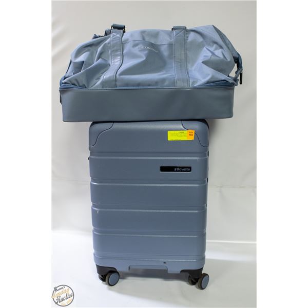 2 PIECE TRAVELITE FRONTIER LUGGAGE SET BABY BLUE