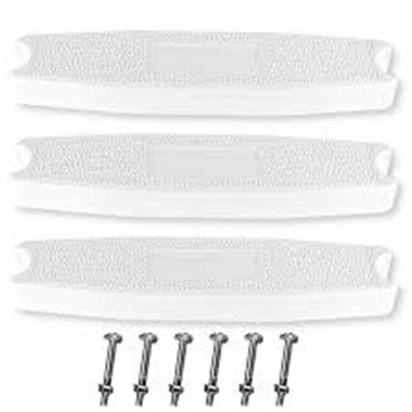 NEW UNASSEMBLED 3PCS 18.5" POOL LADDER STEPS