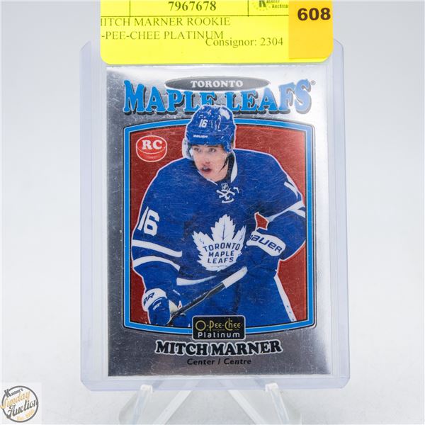 MITCH MARNER ROOKIE O-PEE-CHEE PLATINUM