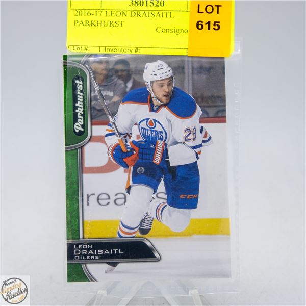 2016-17 LEON DRAISAITL PARKHURST