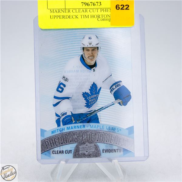 MARNER CLEAR CUT PHENOMS UPPERDECK TIM HORTONS RC