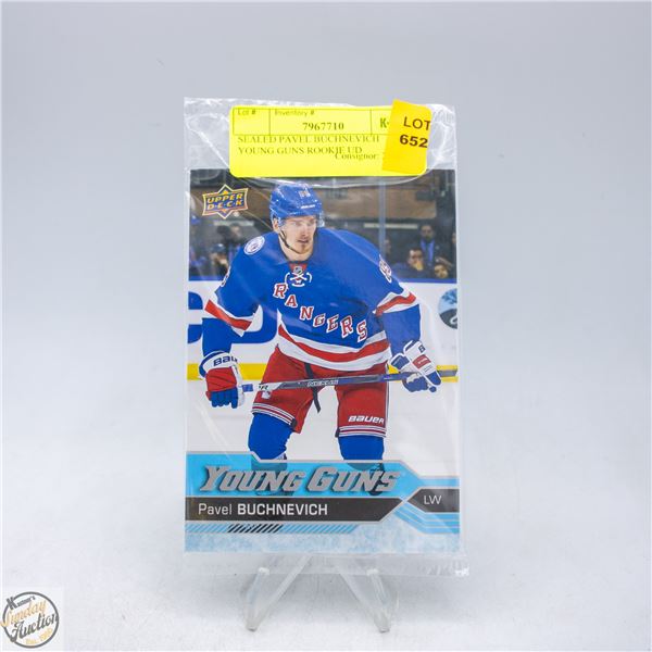 SEALED PAVEL BUCHNEVICH YOUNG GUNS ROOKIE UD