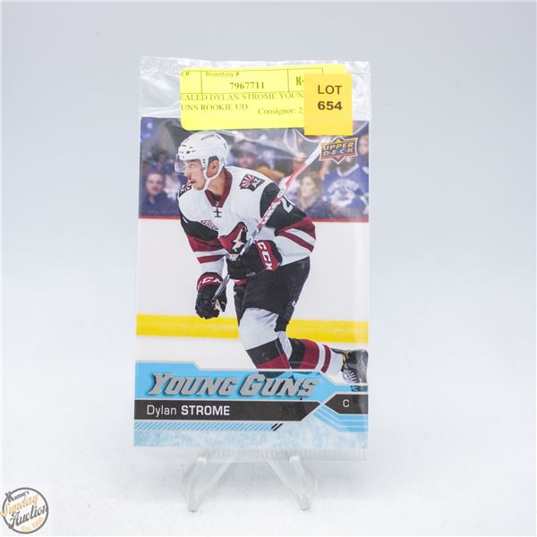 SEALED DYLAN STROME YOUNG GUNS ROOKIE UD