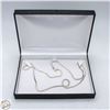 Image 1 : .925 SILVER 24" TWISTED ROPE-CHAIN STYLE