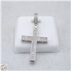 Image 1 : NEW SILVER PLATED CROSS PENDANT