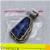 Image 1 : LARGE HANDMADE 925 SILVER SODALITE PENDANT