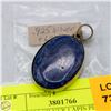 Image 1 : LARGE 925 SILVER LAPIS PENDANT