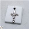 Image 1 : NEW SILVER PLATED CROSS PENDANT