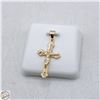 Image 1 : NEW GOLD PLATED CROSS PENDANT
