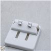 Image 1 : NEW SILVER PLATED SQUARE STUD EARRINGS