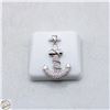 Image 1 : NEW SILVER PLATED SHIPS ANCHOR SHAPED PENDANT