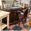 Image 1 : HOWARD MILLER NIAGARA CABINET W/ MARBLE TOP & 2