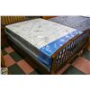 Image 1 : NEW QUEEN SIZE RESTOPEDIC MATTRESS AND BOXSPRING