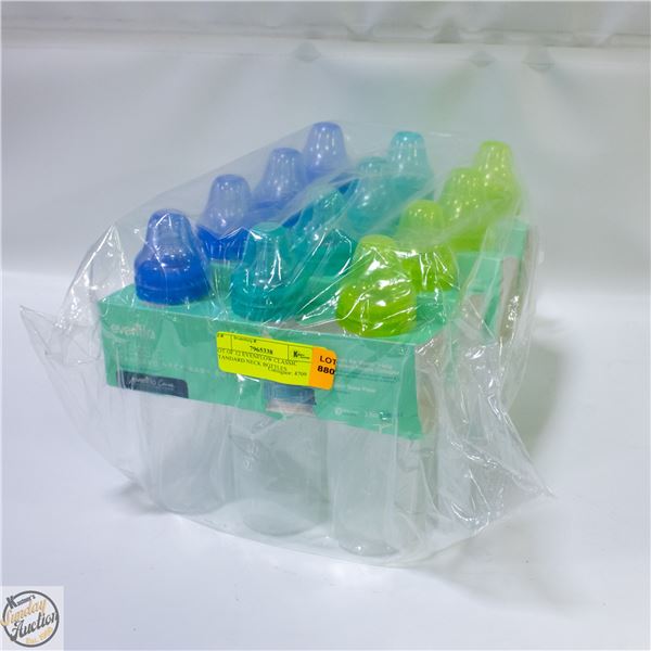 LOT OF 12 EVENFLOW CLASSIC STANDARD NECK BOTTLES