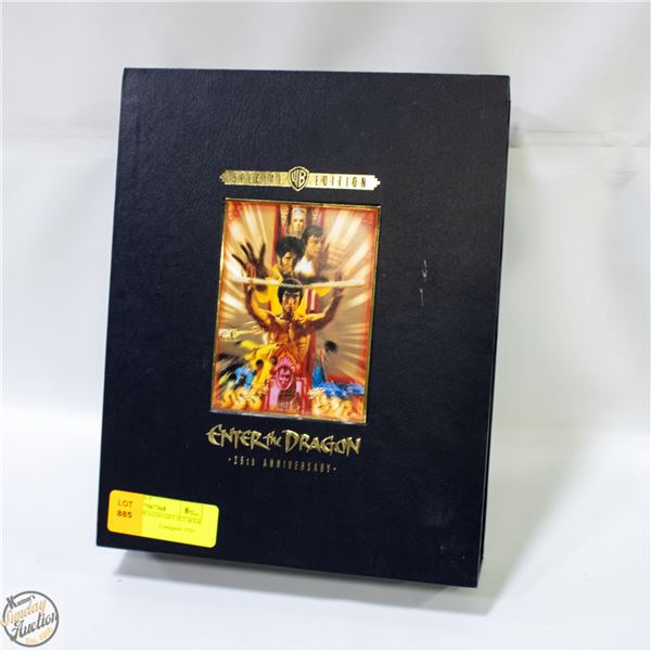 ENTER THE DRAGON GIFT SET BOOK DVD & MORE
