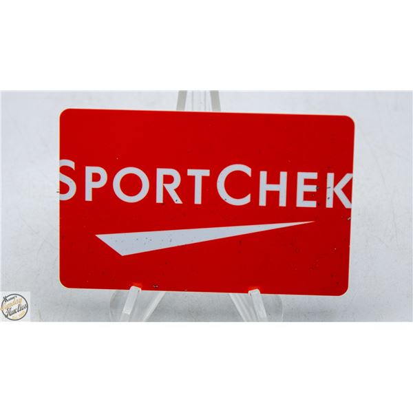 $100 SPORT CHEK CARD - VALIDATED