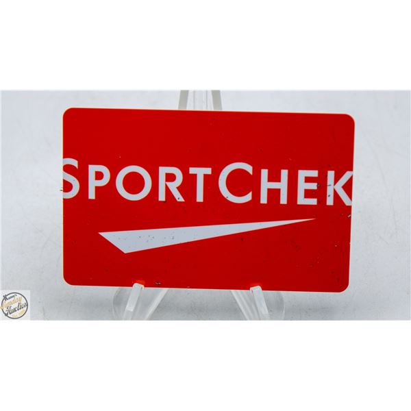 $100 SPORT CHEK CARD - VALIDATED