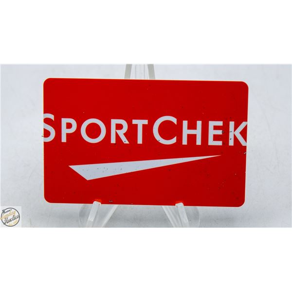 $100 SPORT CHEK CARD - VALIDATED