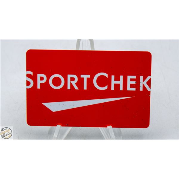 $100 SPORT CHEK CARD - VALIDATED