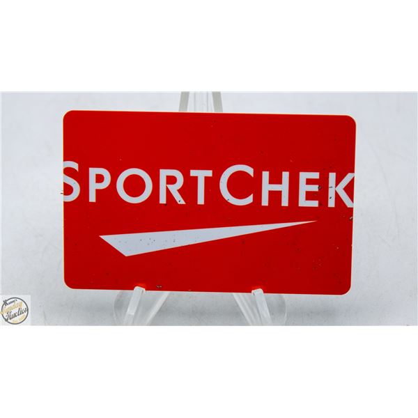 $100 SPORT CHEK CARD - VALIDATED